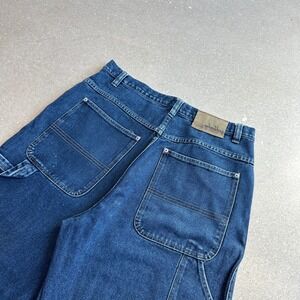 Vintage 90s Hiphop Godbody Baggy Medium Wash Carpenter Jeans